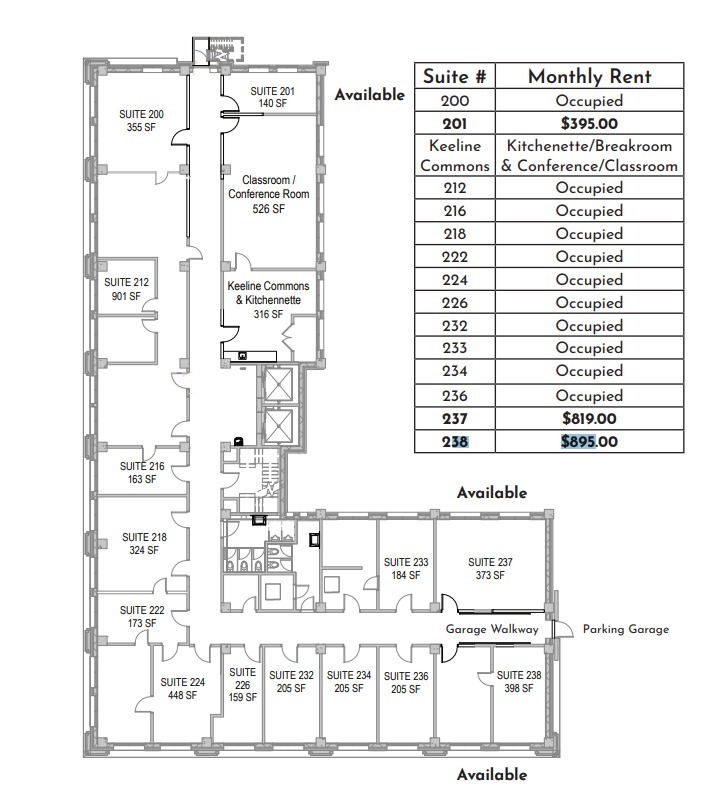 319 S 17th St, Omaha, NE for lease Floor Plan- Image 1 of 1