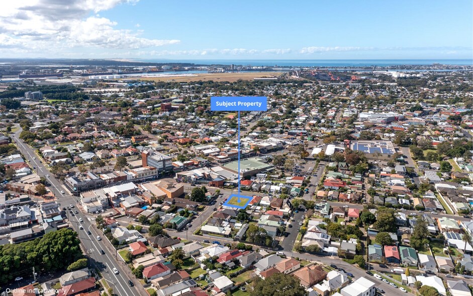 7 Roe St, MAYFIELD for sale - Aerial - Image 3 of 3