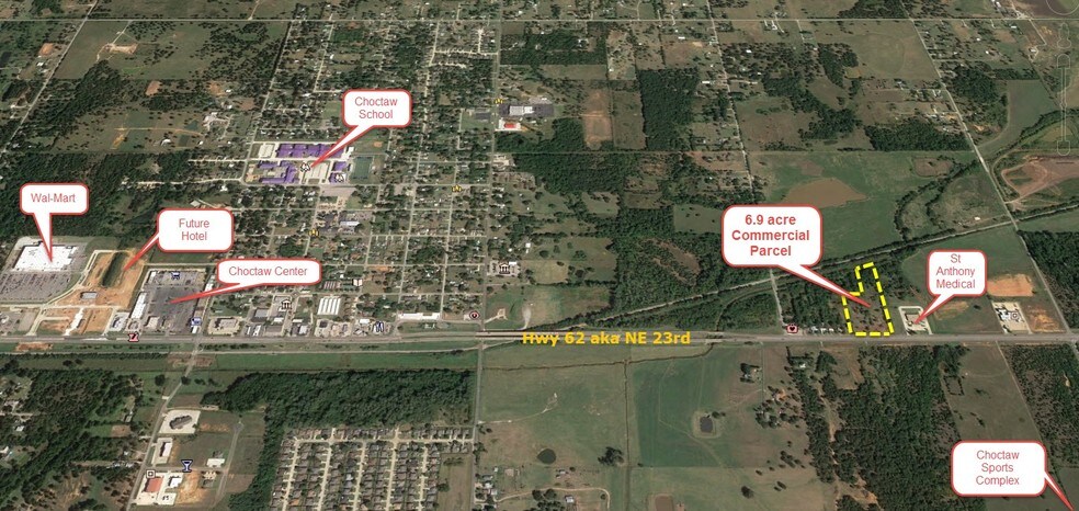 15675 NE 23rd St, Choctaw, OK for sale - Building Photo - Image 1 of 1