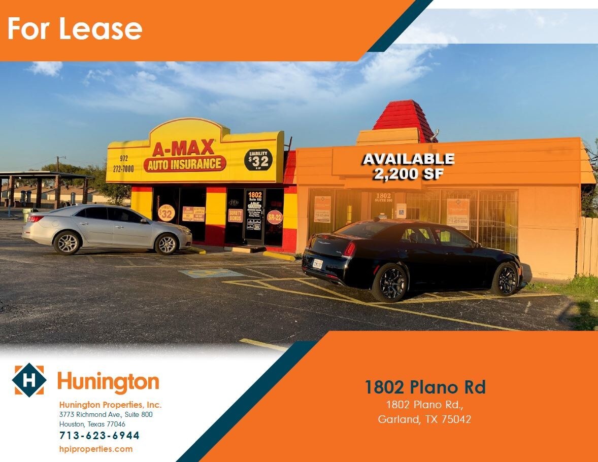 1802 N Plano Rd, Garland, TX for sale Building Photo- Image 1 of 1