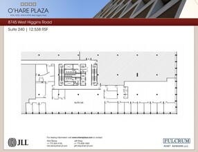 8745 W Higgins Rd, Chicago, IL for sale Floor Plan- Image 1 of 1