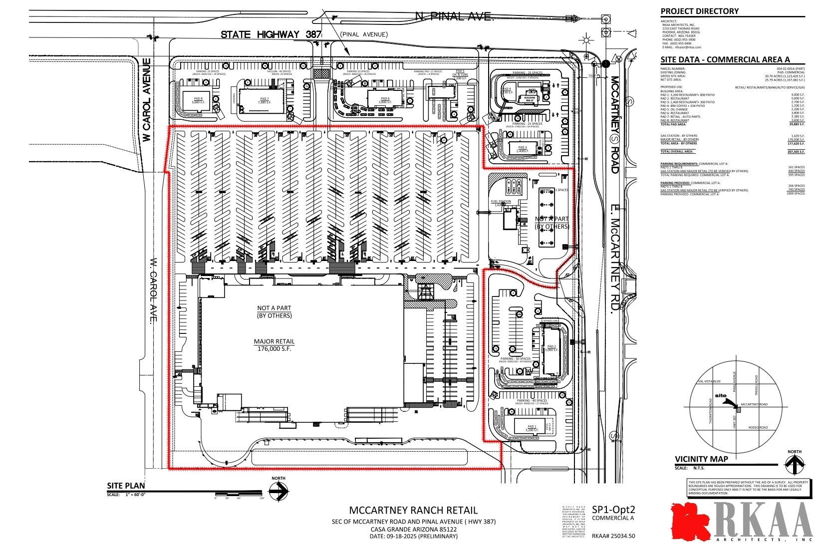 SEC Pinal Ave & McCartney Rd, Casa Grande, AZ for lease Building Photo- Image 1 of 3