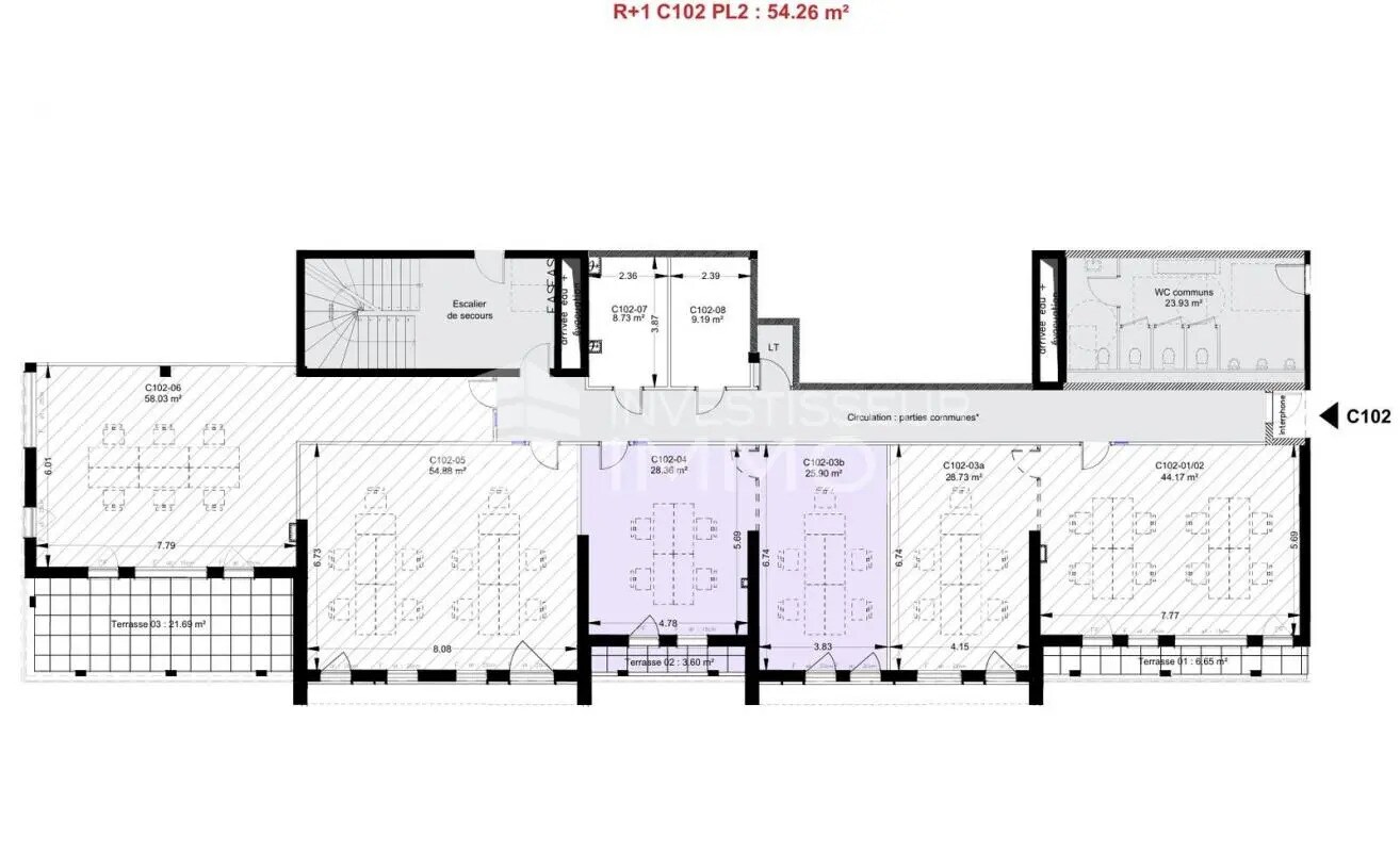 Office in Serris for sale Floor Plan- Image 1 of 34