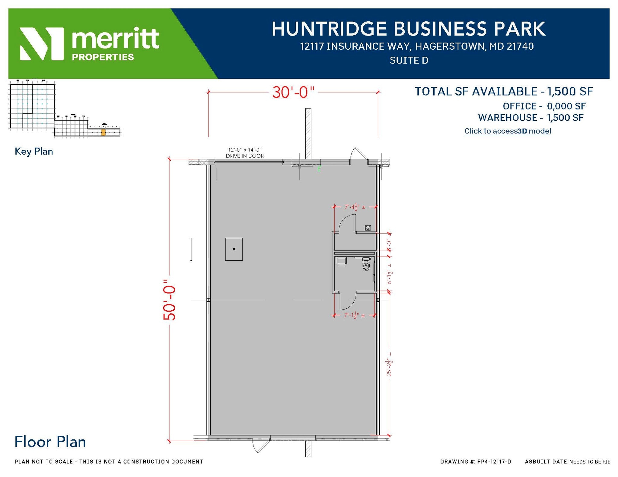 12101-12117 Insurance Way, Hagerstown, MD for lease Floor Plan- Image 1 of 1