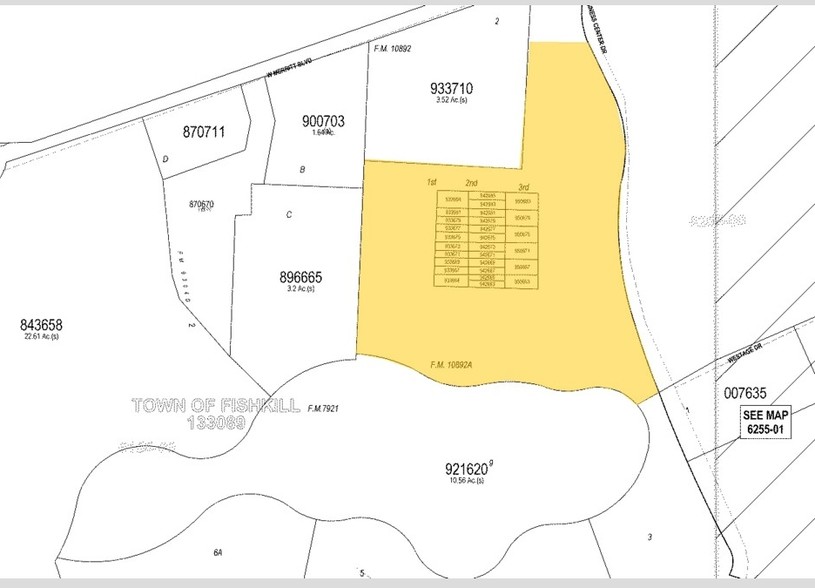 200 Westage Business Ctr, Fishkill, NY for lease - Plat Map - Image 3 of 9