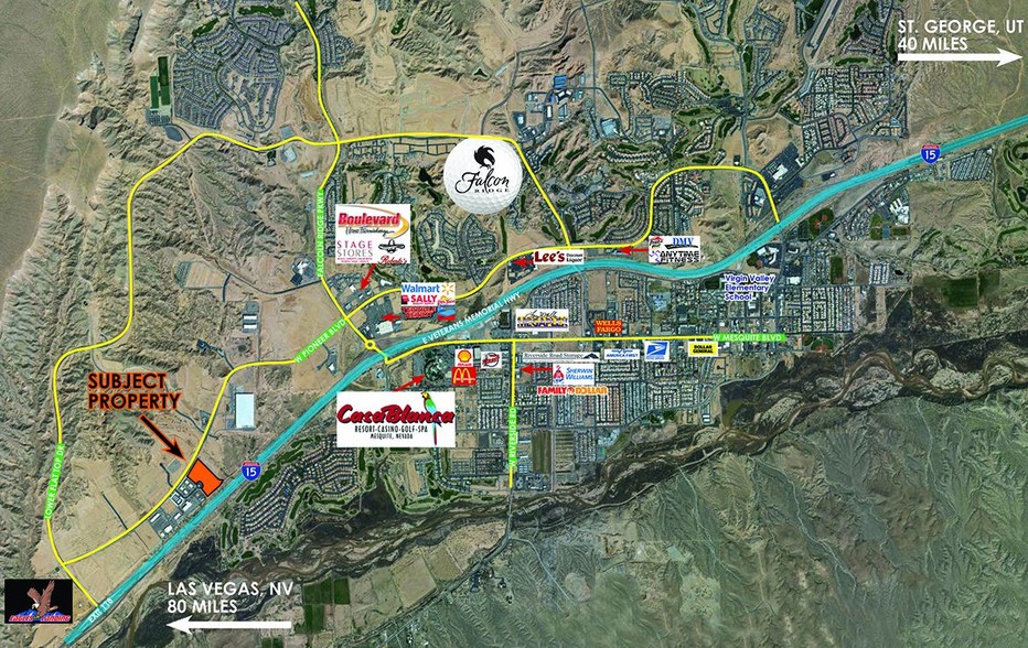 Mesquite nevada hotel and casino map