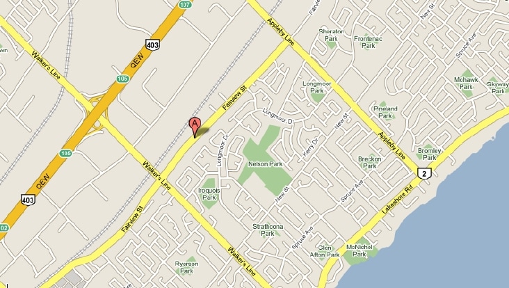 4145-4155 Fairview St, Burlington, ON for lease - Aerial - Image 3 of 6