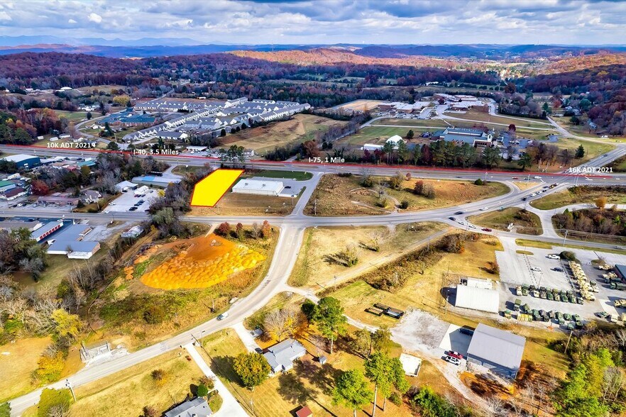 000 Hwy 321 W, Lenoir City, TN 37771 .88 Commercial Ac75' Frontage