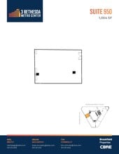 3 Bethesda Metro Center, Bethesda, MD for lease Floor Plan- Image 1 of 1