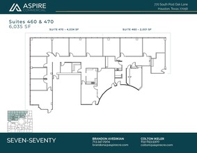 770 S Post Oak Ln, Houston, TX for lease Floor Plan- Image 2 of 2