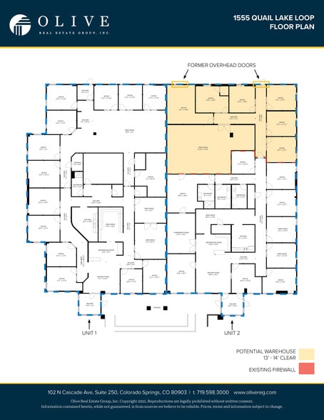 1555 Quail Lake Loop, Colorado Springs, CO for sale - Floor Plan - Image 2 of 28