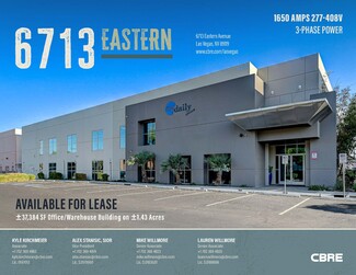 More details for 6713 S Eastern Ave, Las Vegas, NV - Industrial for Lease