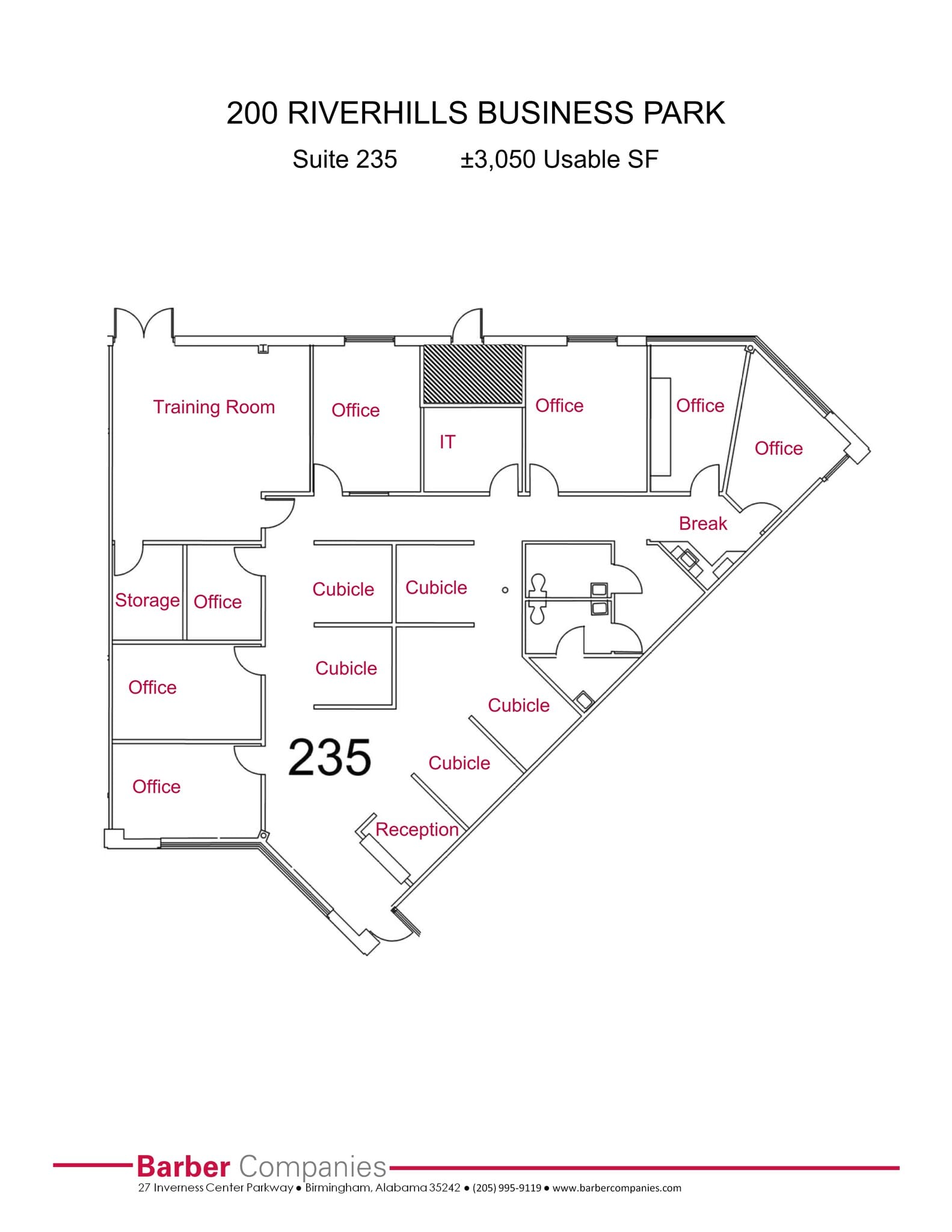 200 Riverhills Business Park, Birmingham, AL for lease Site Plan- Image 1 of 1