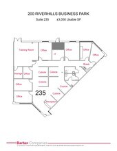 200 Riverhills Business Park, Birmingham, AL for lease Site Plan- Image 1 of 1