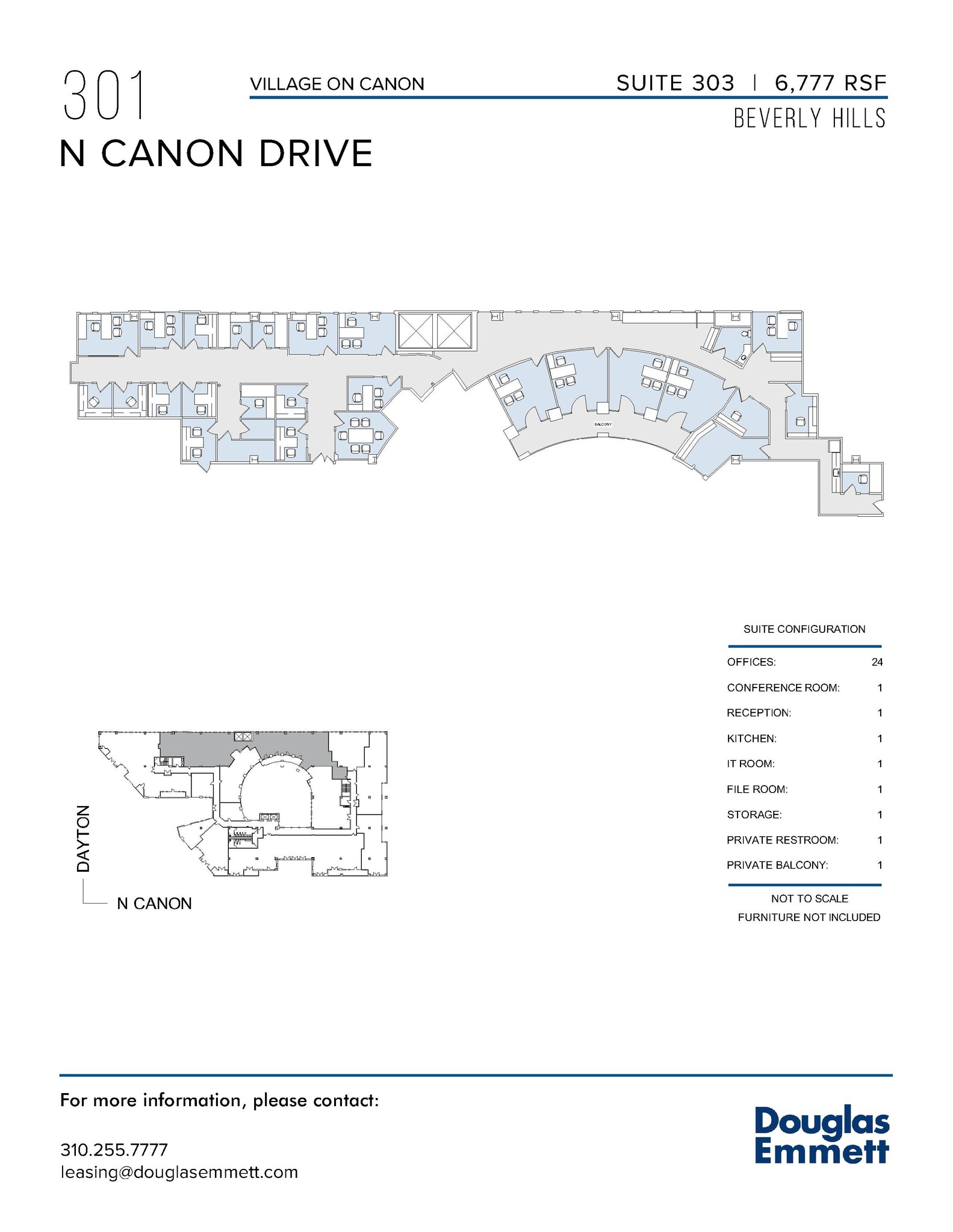 301-333 N Canon Dr, Beverly Hills, CA for lease Floor Plan- Image 1 of 1