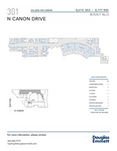 301-333 N Canon Dr, Beverly Hills, CA for lease Floor Plan- Image 1 of 1