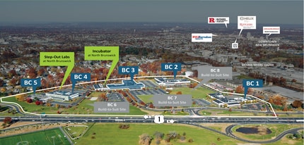 661 US Highway 1, North Brunswick, NJ for lease Aerial- Image 2 of 3