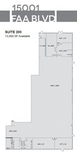 15001 FAA Blvd, Fort Worth, TX for lease Floor Plan- Image 1 of 1