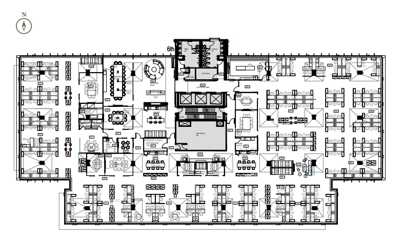 5015 Spectrum Way, Mississauga, ON for lease Floor Plan- Image 1 of 1