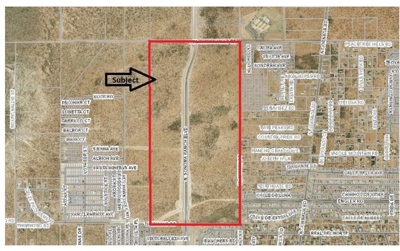 N SONOMA RANCH Blvd, Las Cruces, NM for sale Aerial- Image 1 of 1