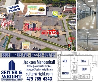 More details for 6800-6808 Rogers Ave, Fort Smith, AR - Flex for Lease