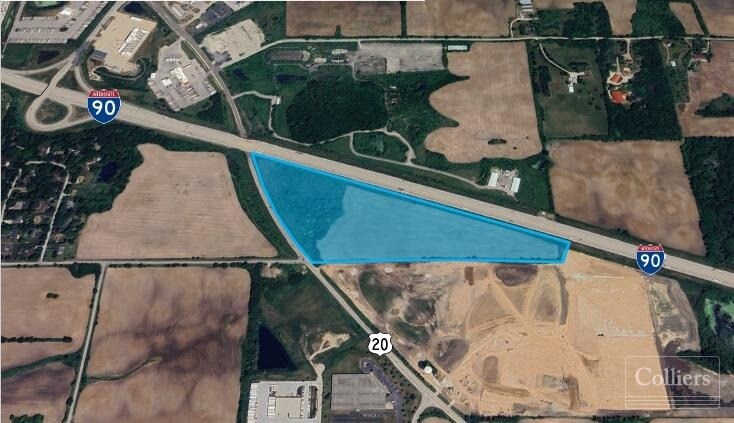 SEC I-90 & Route 20, Hampshire, IL for sale - Building Photo - Image 1 of 1