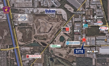 18402 Intercontinental Crossing Dr, Houston, TX - AERIAL  map view