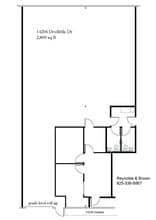 14204-14212 Doolittle Dr, San Leandro, CA for lease Floor Plan- Image 1 of 1