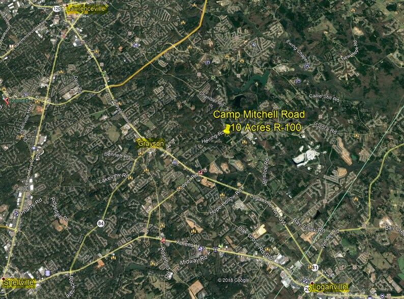 Camp Mitchell Rd, Grayson, GA 30052