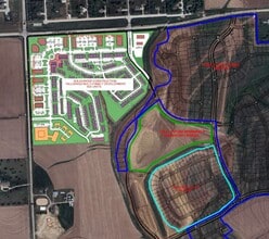 72nd & Capehart Rd, Papillion, NE - AERIAL  map view - Image1