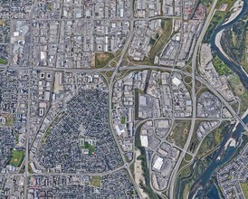 6923 Farrell Rd SE, Calgary, AB - AERIAL map view - Image1