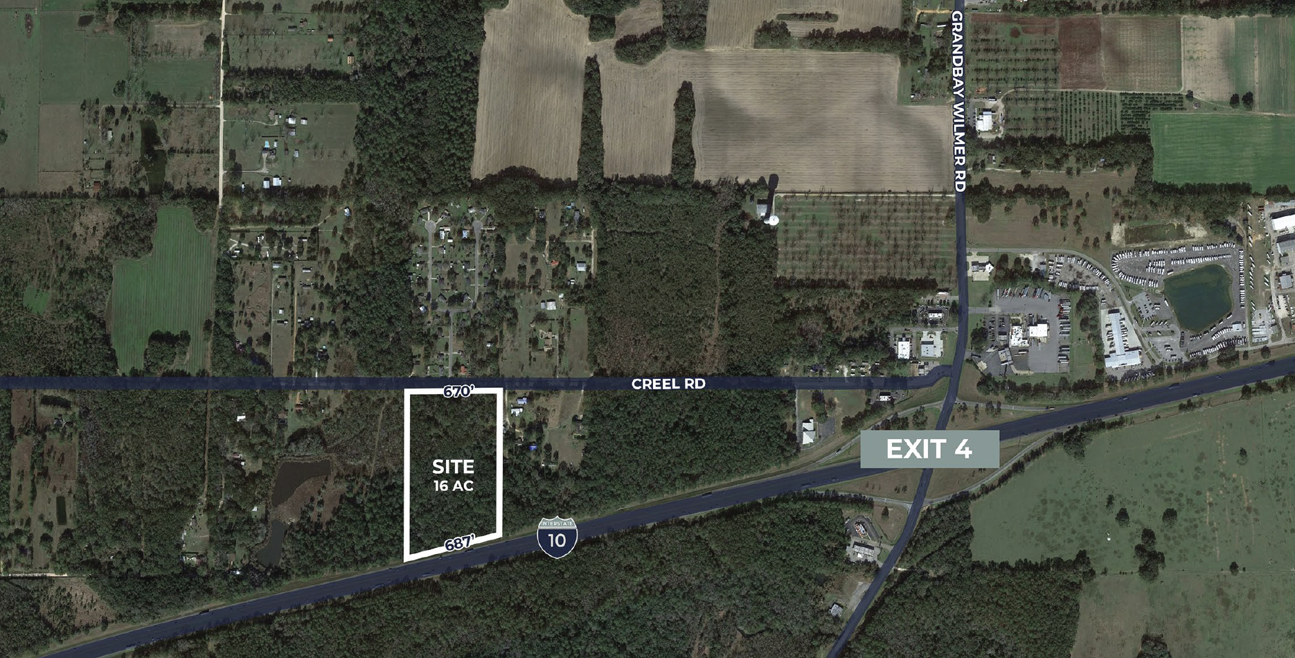 0 Creel Rd, Grand Bay, AL for sale Building Photo- Image 1 of 6