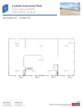 2661-2669 Ludelle St, Fort Worth, TX for lease Floor Plan- Image 1 of 1