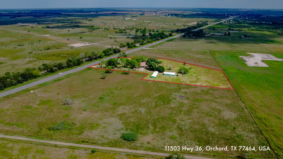 11503 Highway 36, Orchard, TX for sale - Aerial - Image 2 of 8