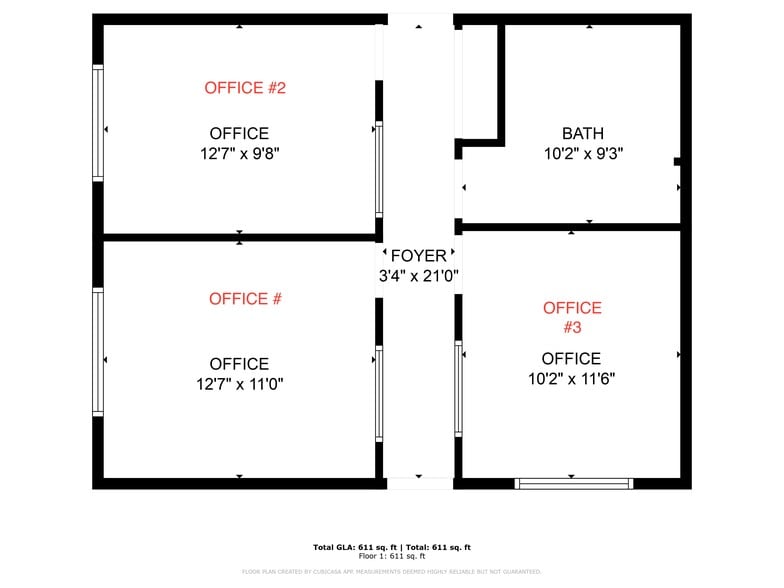 343 S 8th St, El Centro, CA for lease - Floor Plan - Image 1 of 1