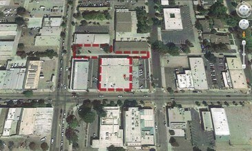 127 E Yosemite Ave, Manteca, CA - aerial  map view