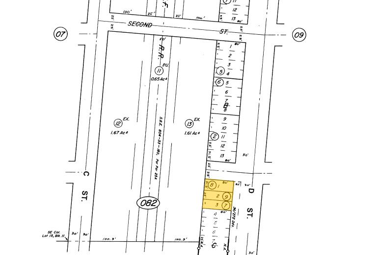 318-334 S D St, Perris, CA for sale - Plat Map - Image 3 of 6