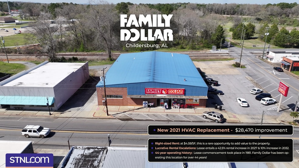 913 1st St SW, Childersburg, AL for sale - Building Photo - Image 1 of 4