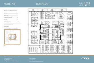 550 W Van Buren St, Chicago, IL for lease Floor Plan- Image 1 of 1