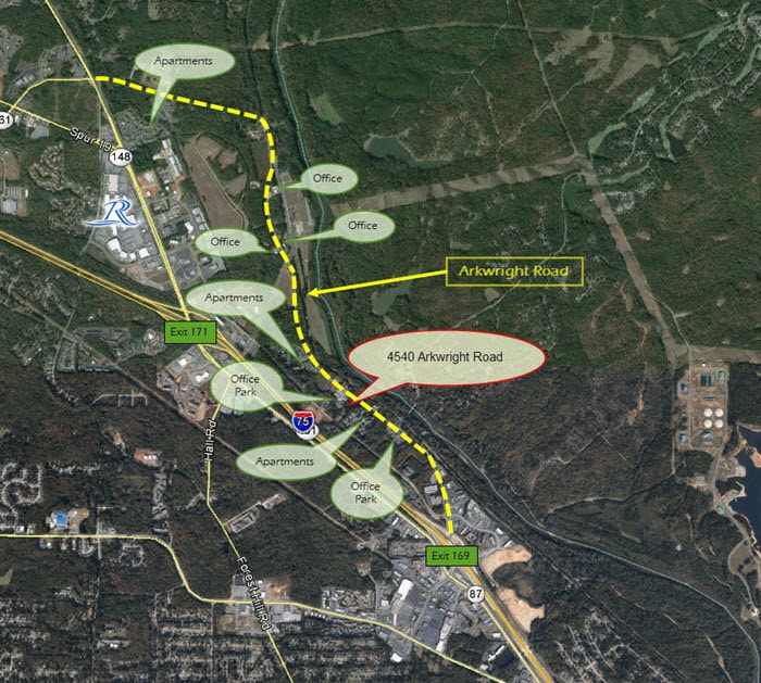 4540 Arkwright Rd, Macon-Bibb, GA for sale Building Photo- Image 1 of 3