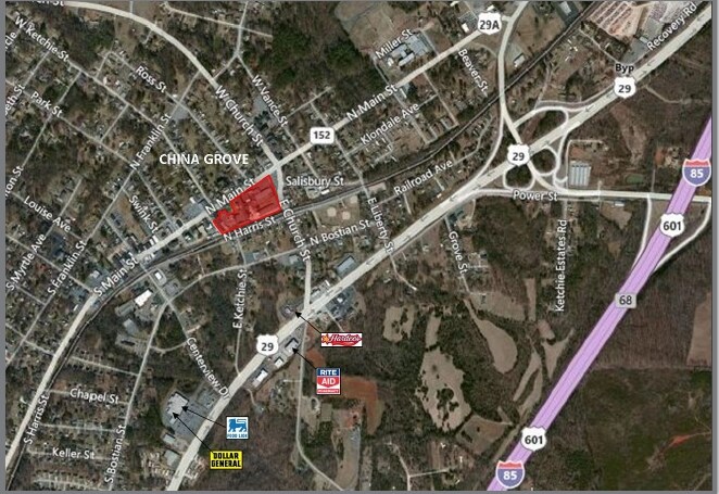 406 N Main St, China Grove, NC for sale - Primary Photo - Image 1 of 1