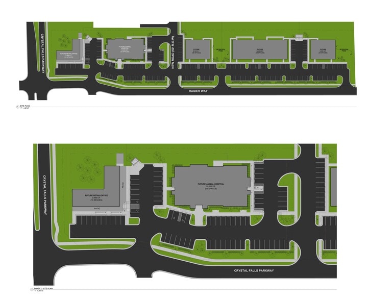 10804 E Crystal Falls Pkwy, Leander, TX for lease - Floor Plan - Image 2 of 3