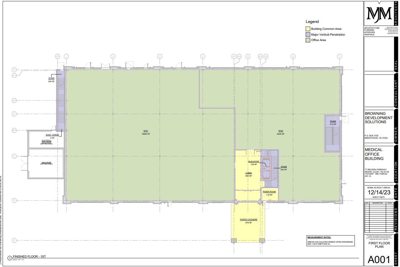 77 Belinda Pky, Mt Juliet, TN for lease Floor Plan- Image 1 of 1