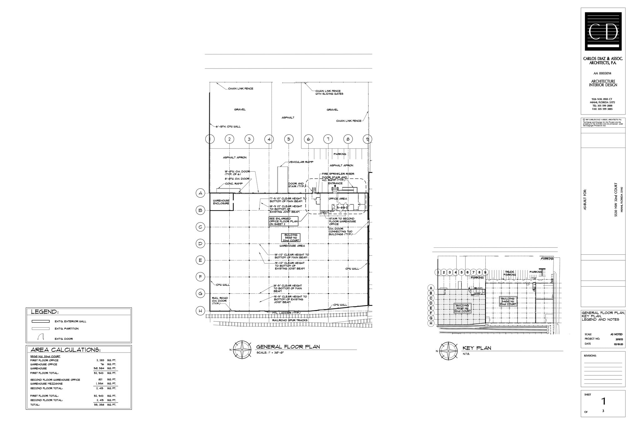 5530 NW 32nd Ct, Miami, FL for lease Site Plan- Image 1 of 2