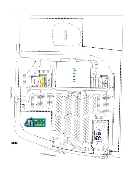 5577 Thomaston Rd, Macon-Bibb, GA for lease - Site Plan - Image 3 of 5