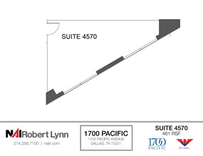 1700 Pacific Ave, Dallas, TX for lease Floor Plan- Image 1 of 1