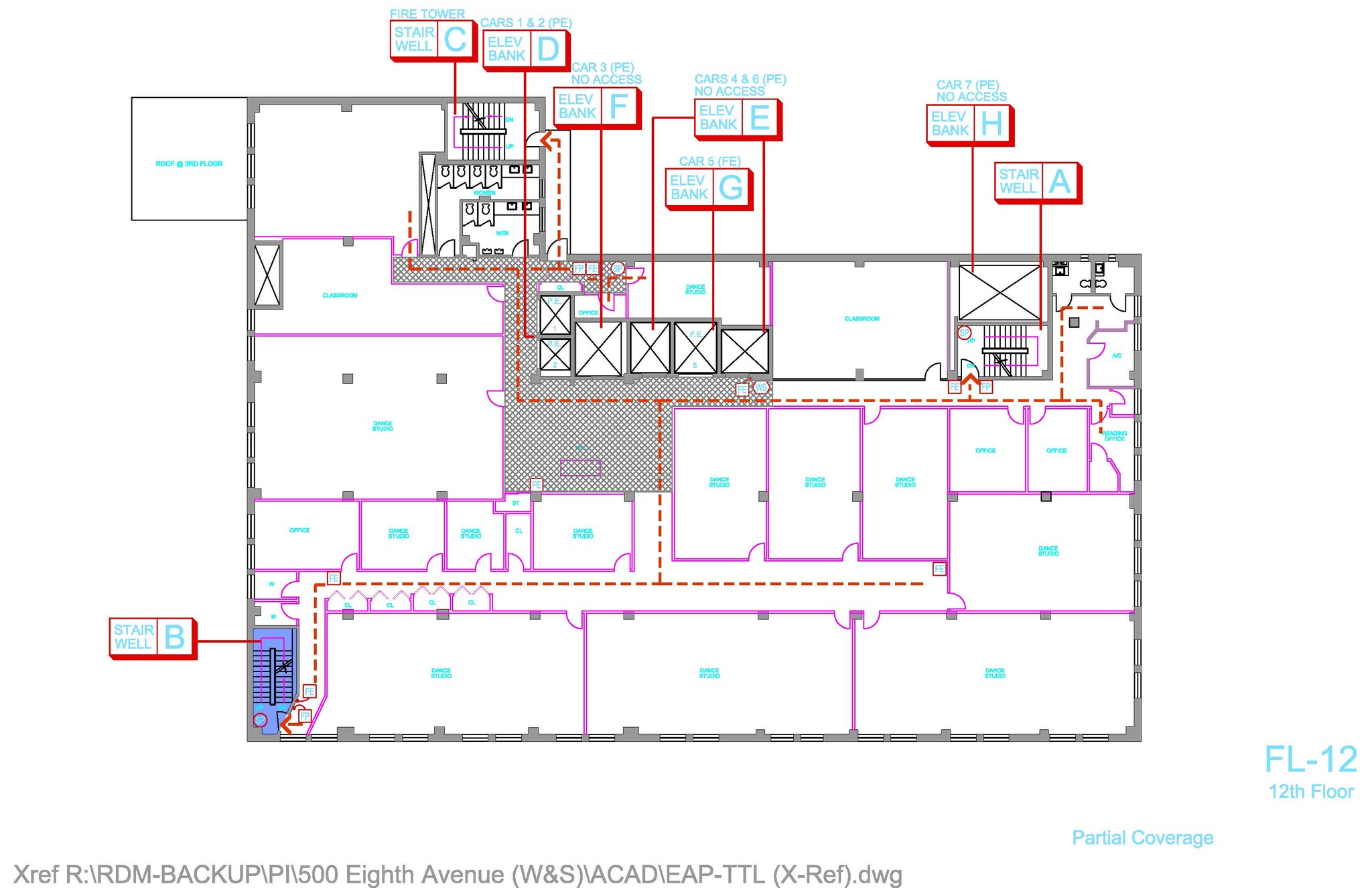 500 Eighth Ave, New York, NY for lease Floor Plan- Image 1 of 5