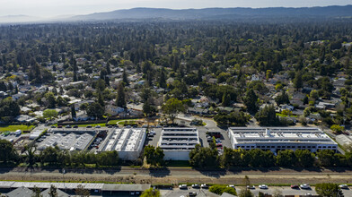 3477-3499 Edison Way, Menlo Park, CA - aerial  map view - Image1