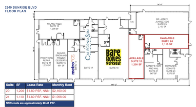 2310-2352 Sunrise Blvd, Rancho Cordova, CA for lease Building Photo- Image 1 of 2