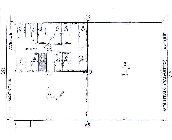 13933 Magnolia Ave, Chino, CA for lease - Plat Map - Image 2 of 3